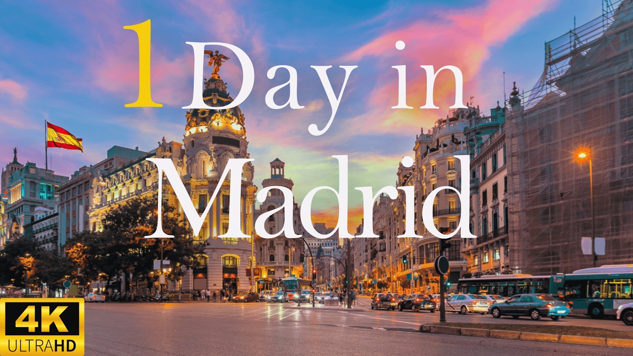 How To Spend 1 Day In MADRID Spain | Travel Itinerary