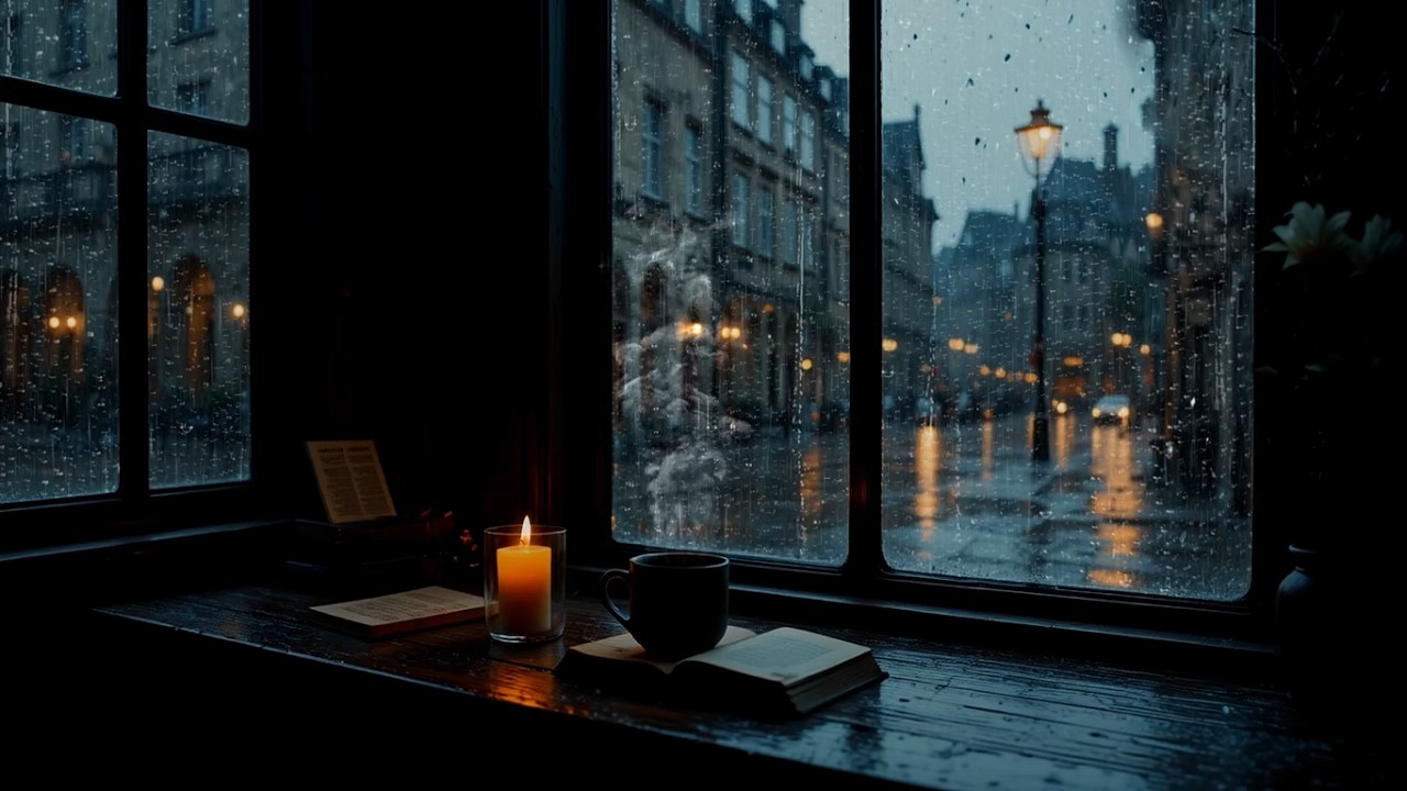 Quiet Rain Confessions 🌧️ | A Slow Night for Overthinking Relief & Gentle Focus