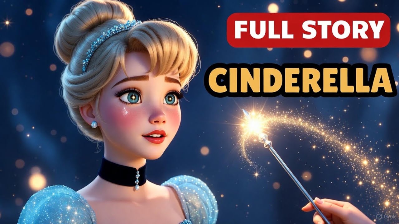 The Story of Cinderella | Magic Fairy Tale Animation | Bedtime Stories in English 