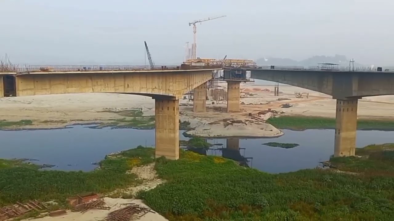 Guwahati-North Guwahati new bridge update #guwahati #newbridge #youtubeviralvlog