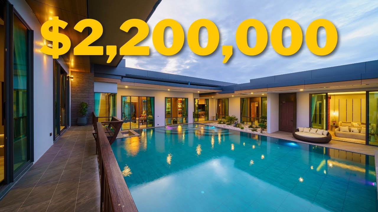 Experience the EPIC $2.2M 8-Bed Villa of Your Dreams | M-MOUNTAIN GRAND VILLA Pattaya