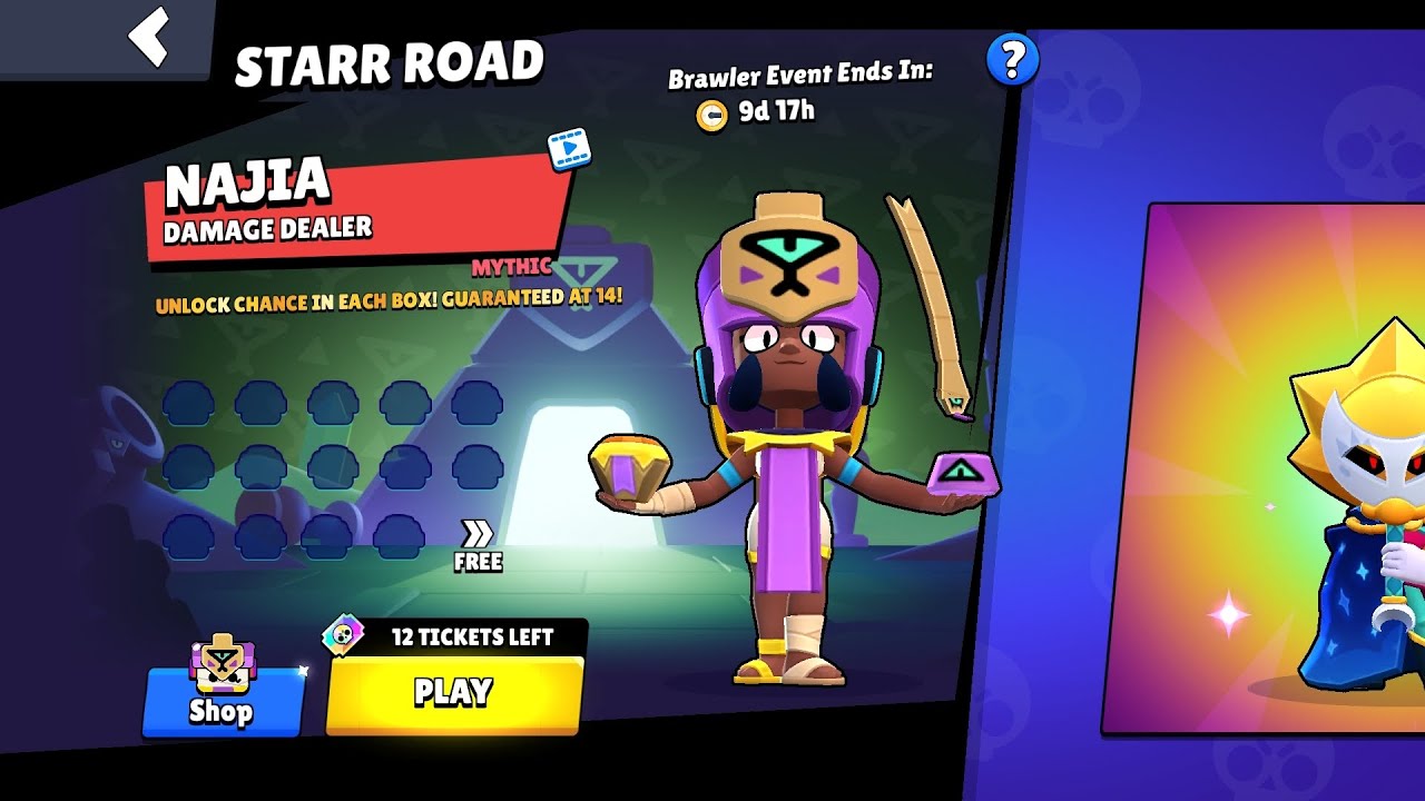 #kollok Najia!! Mirror Gameplay - Brawl Stars