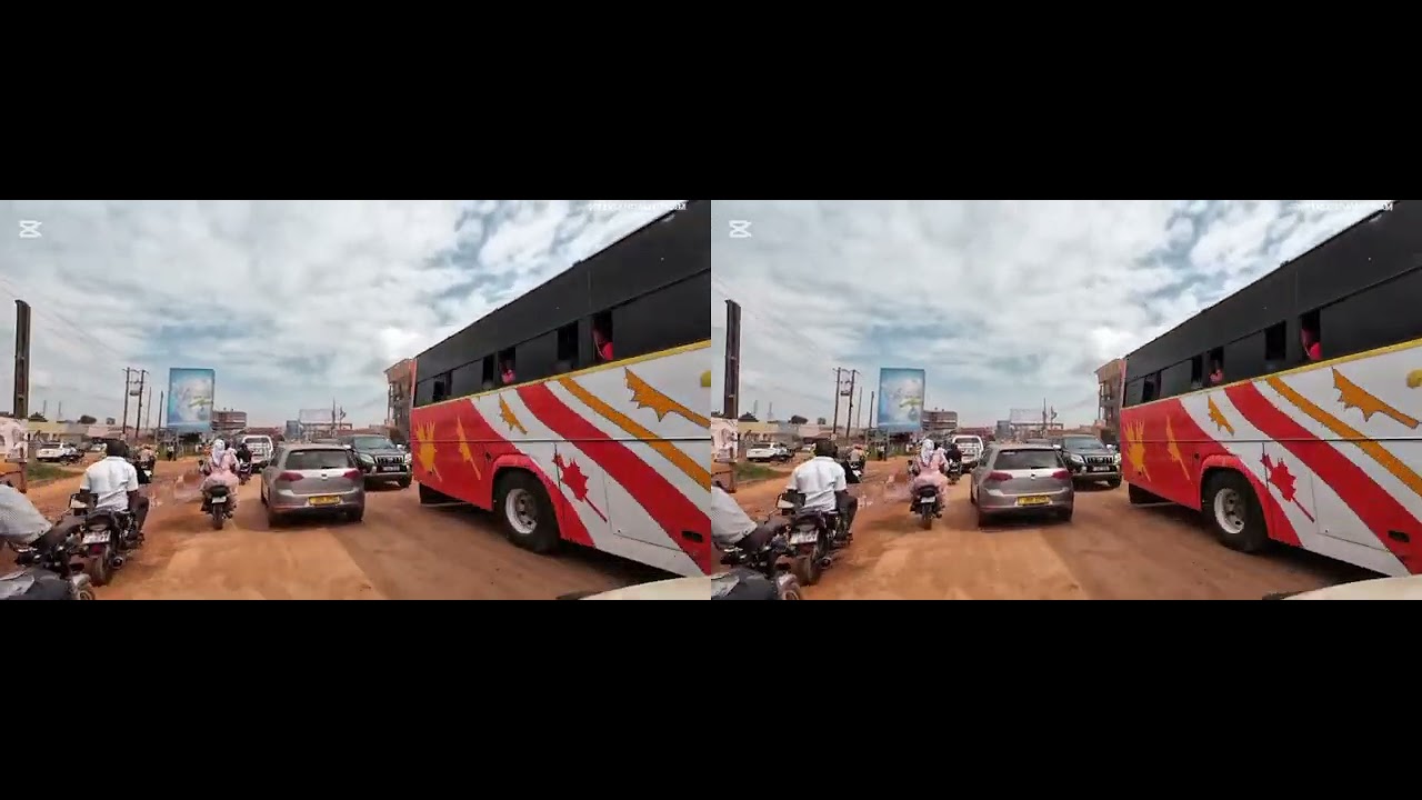 AFRICA BIKE 3D SBS | XREAL | VITURE | Rokid | RayNeo - ML-Sharp Gaussian Splatting Github