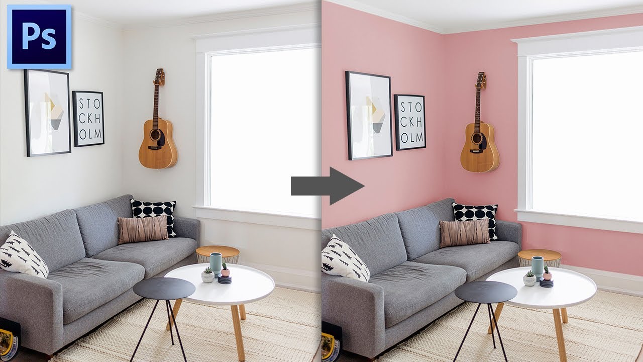 Cara Merubah Warna Cat Rumah Di Photoshop