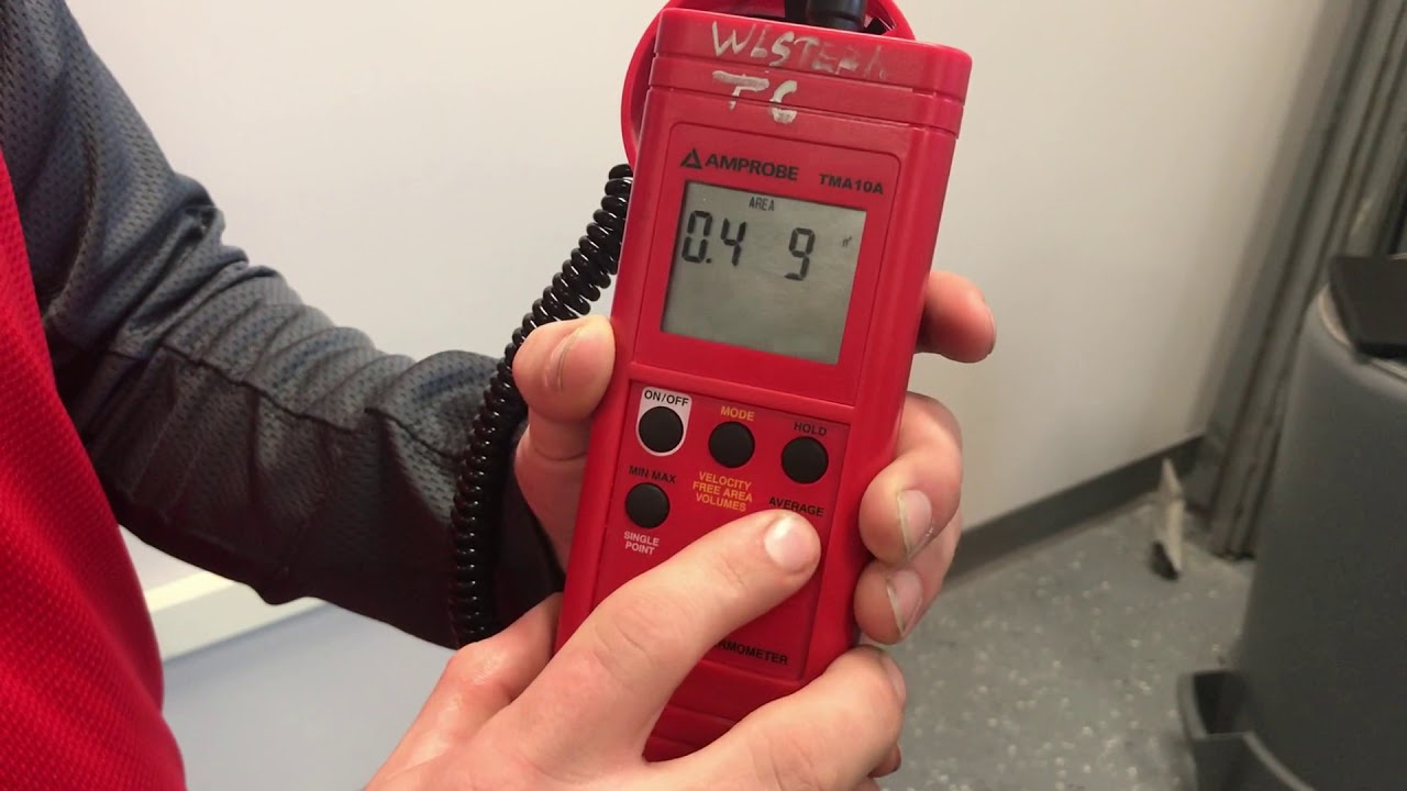 How to use an Anemometer