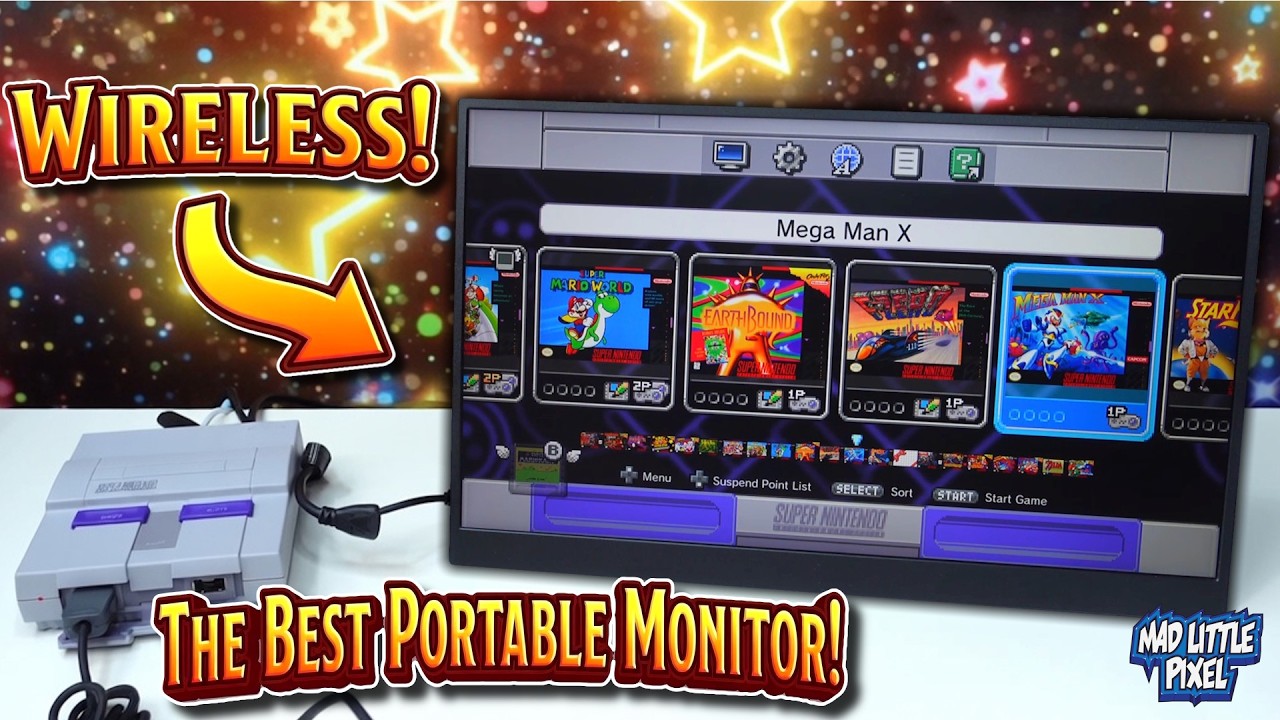 Лучший портативный монитор в истории! Беспроводной, со встроенным аккумулятором! (HotYeah 17,3