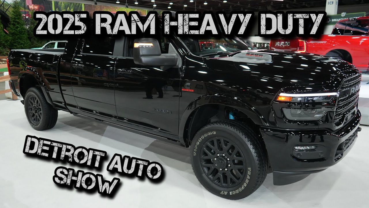 2025 Ram Heavy Duty & Chassis Cab - Detroit Auto Show