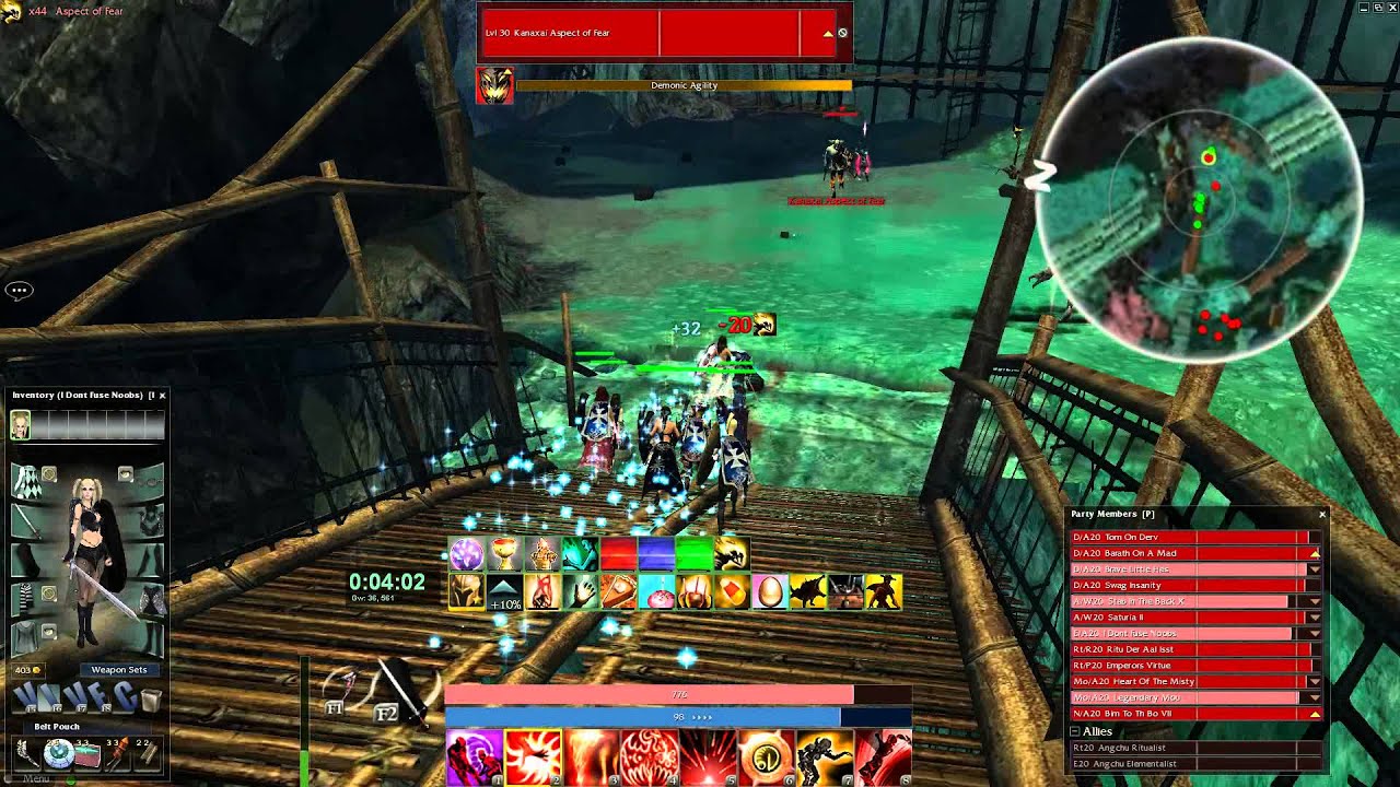 Guild Wars - The Deep - 5min AllTime record | Starburst PoV | by [Golt] and Friends