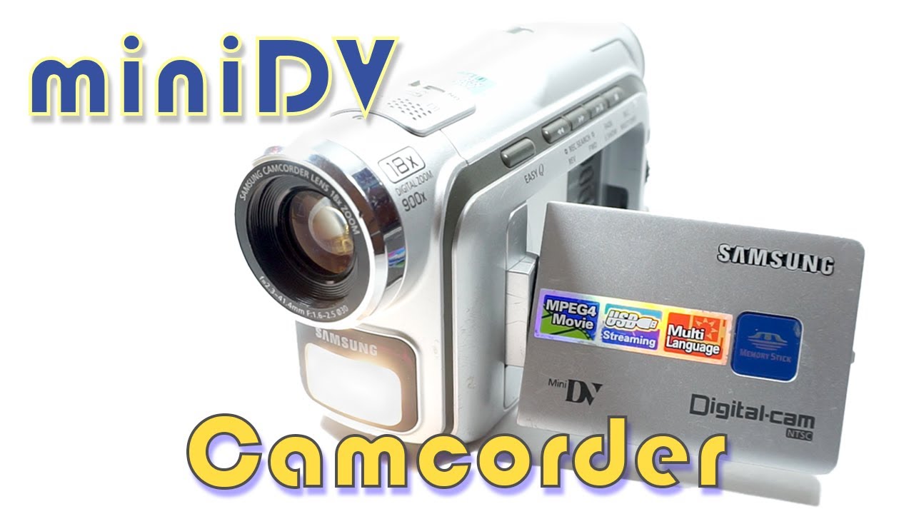 How To Use MiniDV Camcorder Samsung