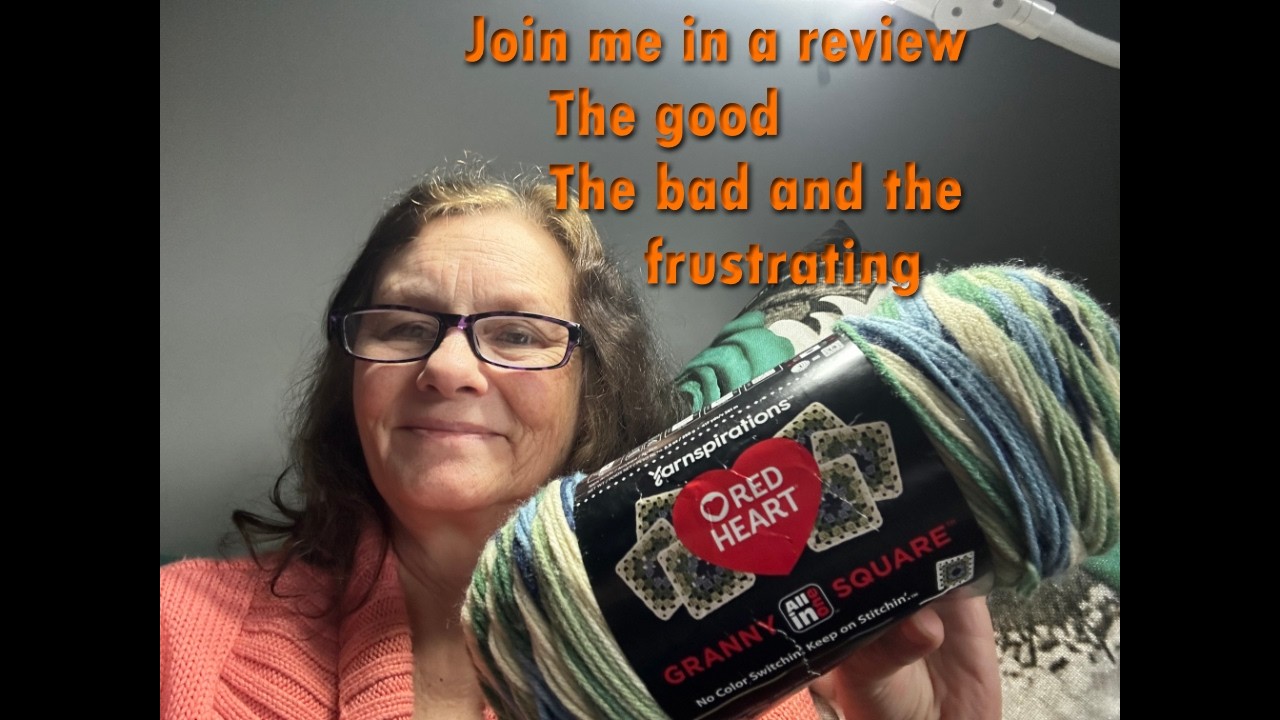Red Heart Granny Square Yarn Review