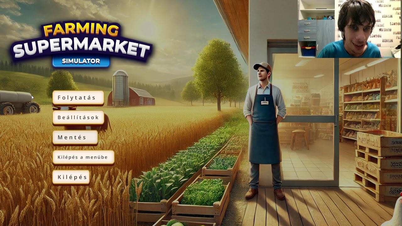 [Live] Gameplay Farming & Supermarket Simulator Ilyen az én farmom