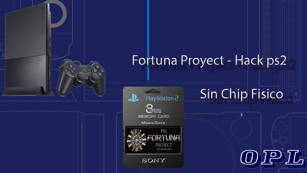 🔓 Hack PS2 Slim [SCPH-90001] sin chip físico | Fortuna (Colaboración con @YamiFive)