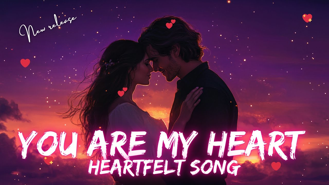 💖You Are My Heart – New Love Song 👄 | Romantic Lyrics Video & Beautiful Melody