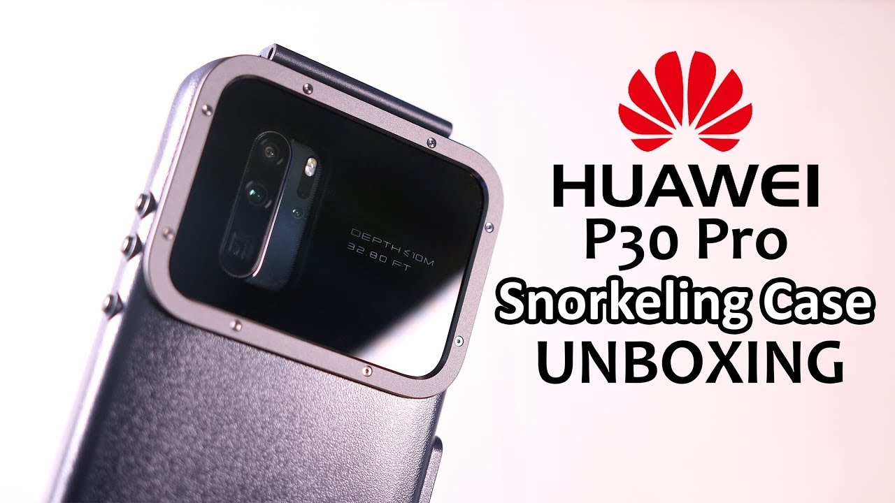 谜之开箱EP 04 | #Huawei P30 Pro Snorkeling Case Unboxing