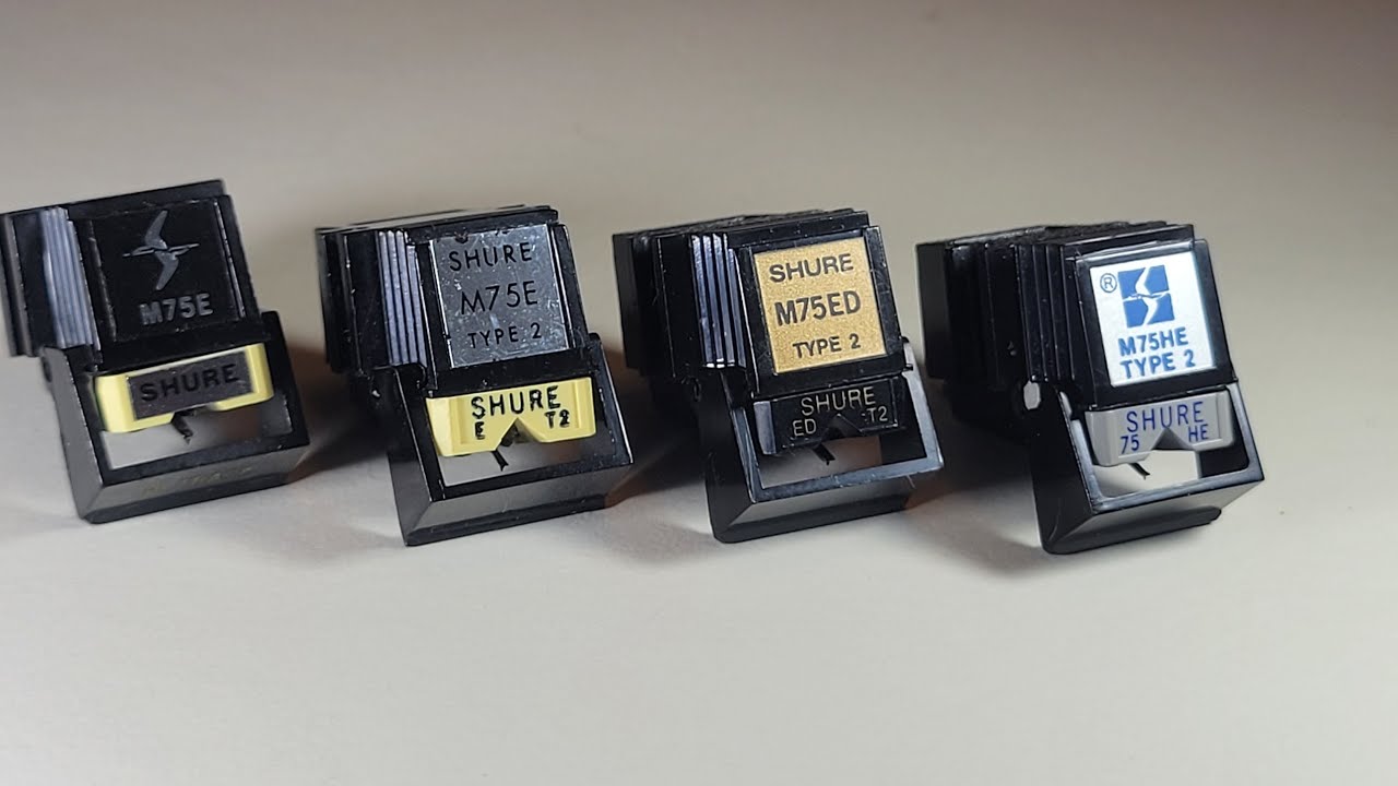 Shure M75 Phono Cartridge Series