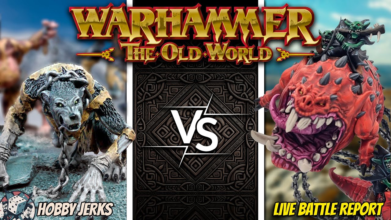 Wolves of the Sea vs Orcs & Goblins | Warhammer The Old World (Live Battle Report)
