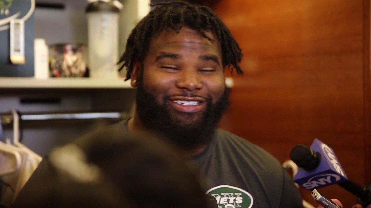 Jets' Sheldon Richardson: &lsquo;15 reasons&rsquo; why locker room is easier to get along with now