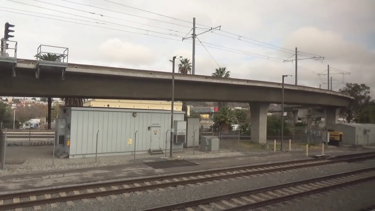 Amtrak Coast Starlight Train 14 Los Angeles to San Luis Obispo 2018