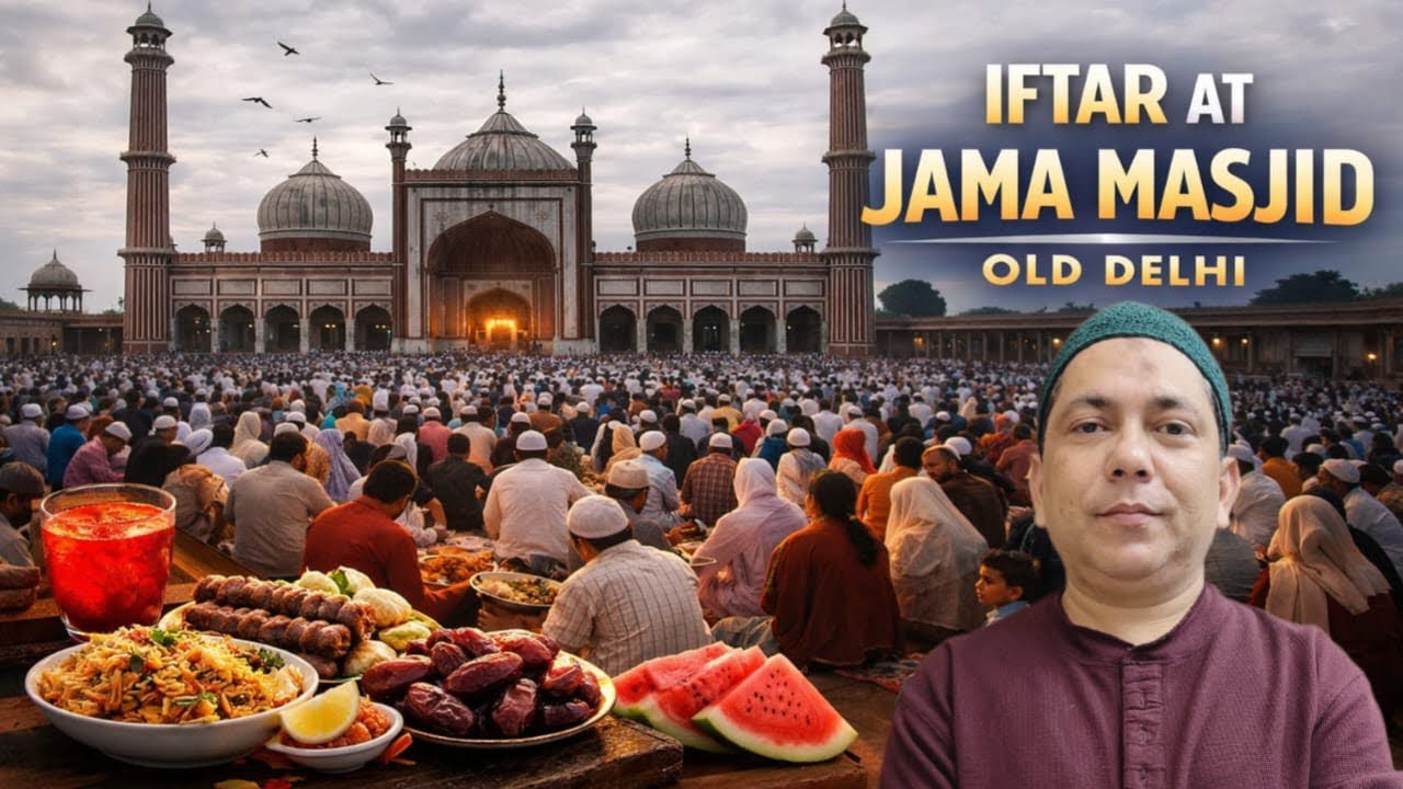 Epic Iftar at Feast at Jama Masjid, Delhi!