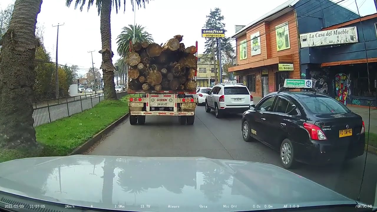 35. 🇨🇱 Drive from Valdivia to Pucón - Full
