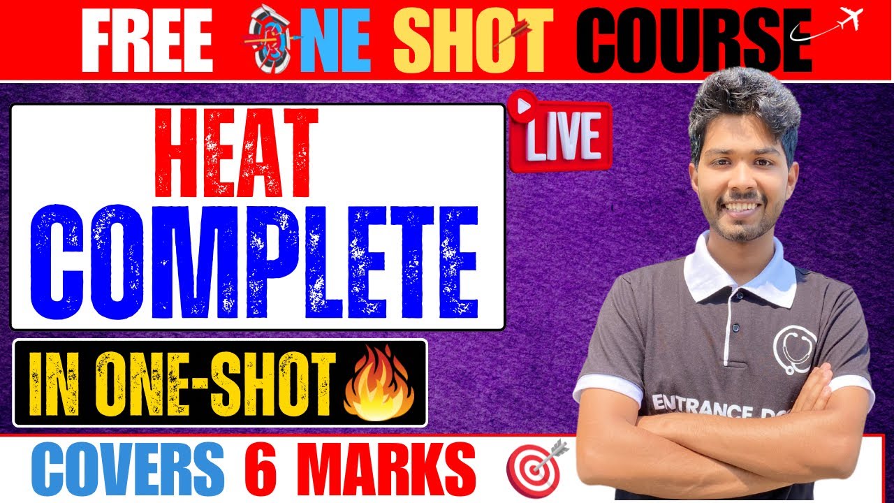 HEAT 6 MARKs in ONE SHOT🔥| Complete Formula , Tricks , Questions