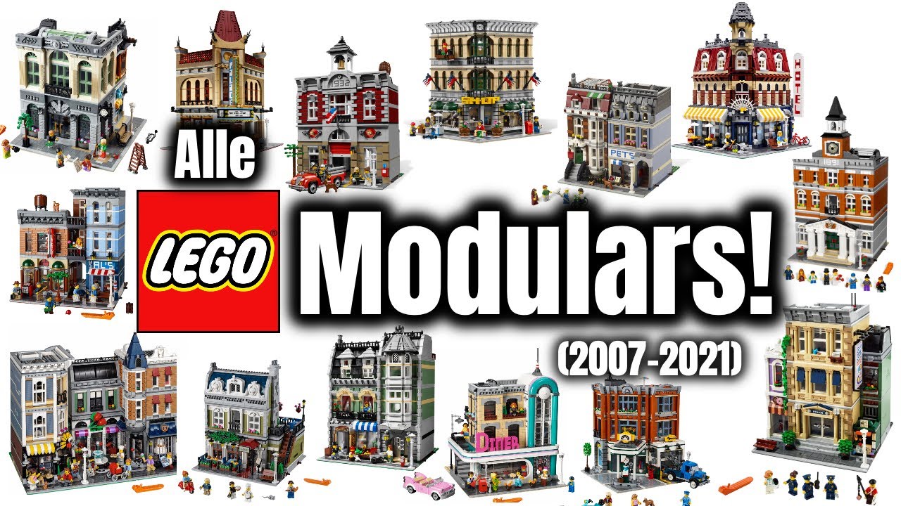 Jedes LEGO Modular Gebäude + Innenraum geranked! | (2007-2021) | Brickstory