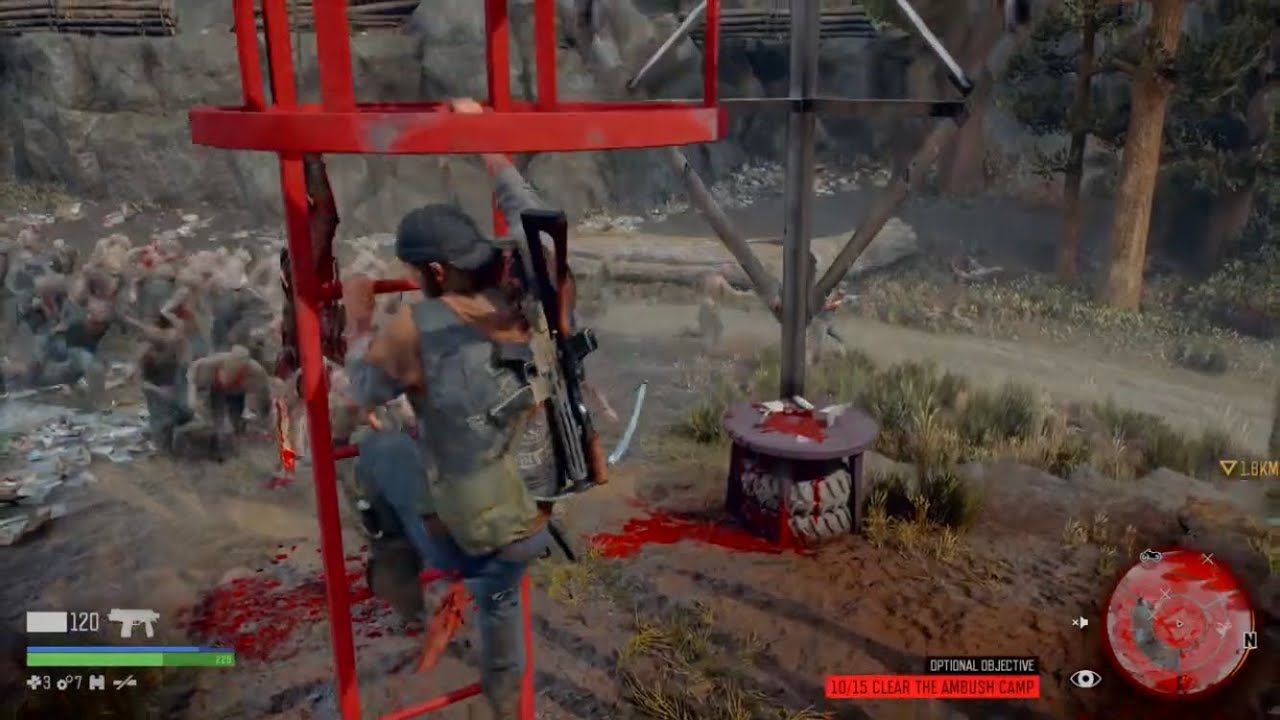 DAYS GONE Chemult Community College Horde the Fun Way Part 1