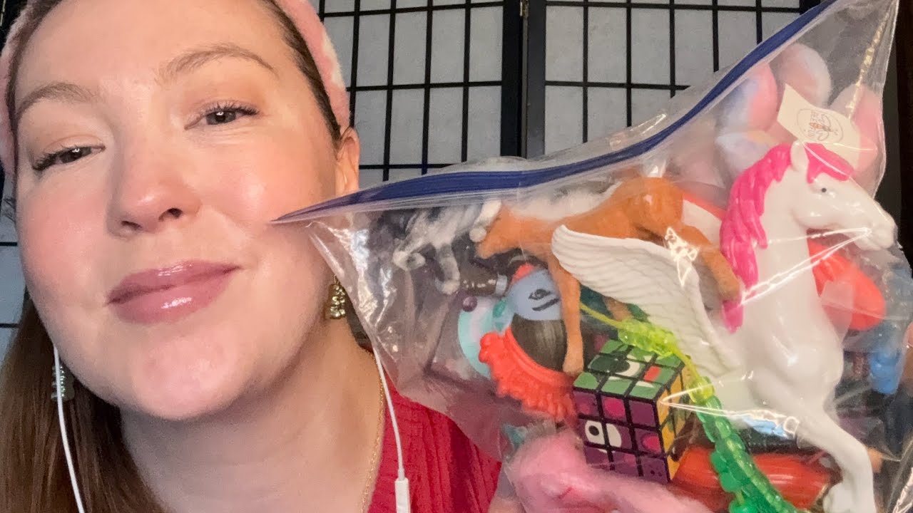Bag of Mystery Toys part 2!!!!! #asmr #toys #mystery #whispering #nostalgia 