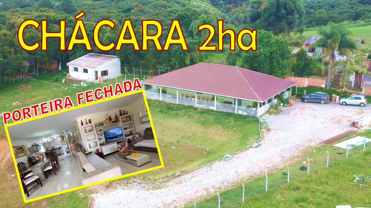 SJP014 | CHÁCARA 2HA | PORTEIRA FECHADA | 14KM CENTRO SJP-PR