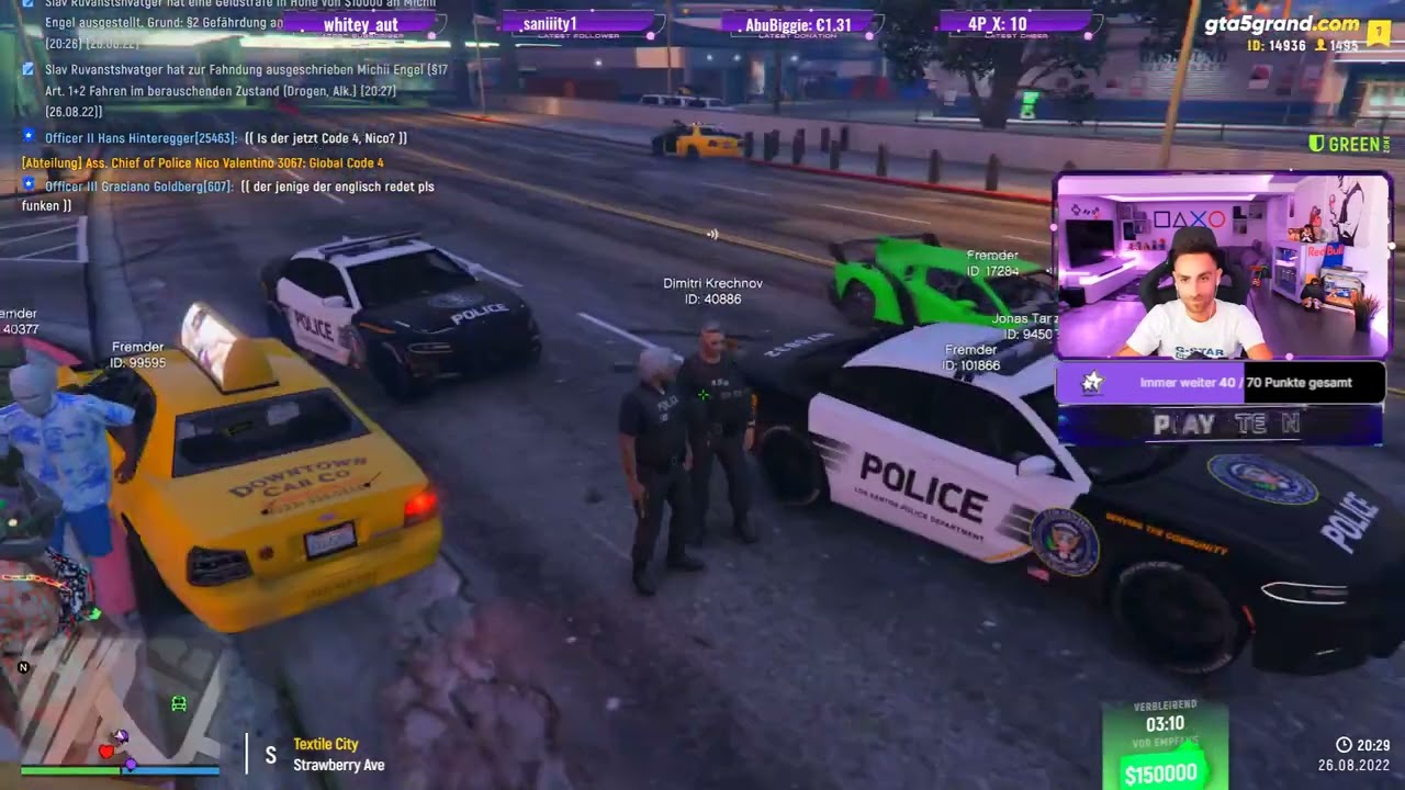 Grand RP | Server 1 DE / 🔥Auf Streife LSPD🔥