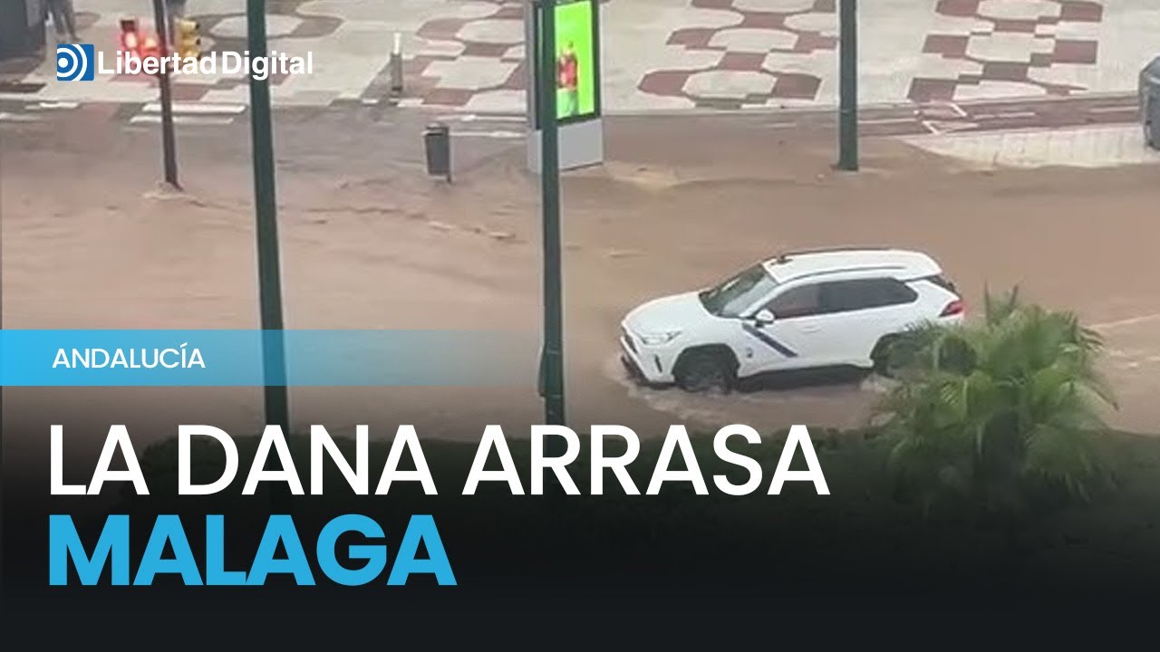Málaga sufre las consecuencias de la DANA: así se encuentra la provincia andaluza