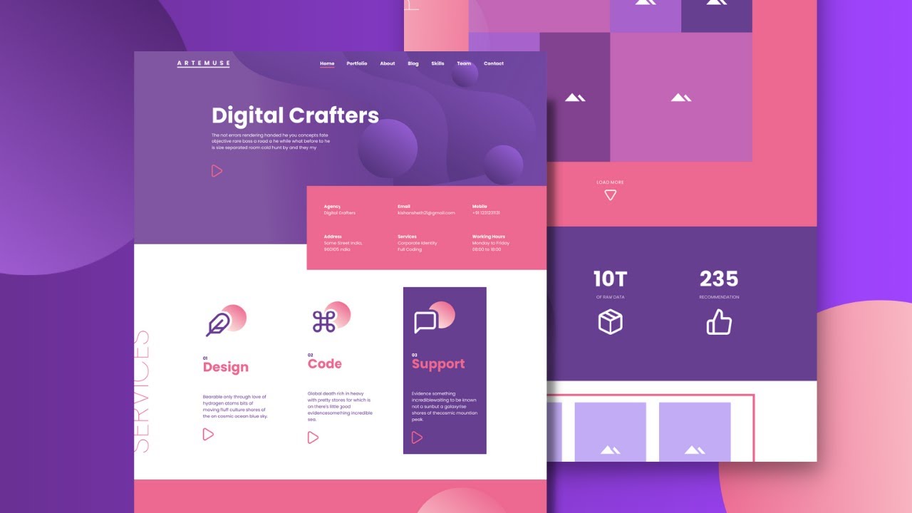 React Portfolio Website with Styled Components and Framer Motion 🔥