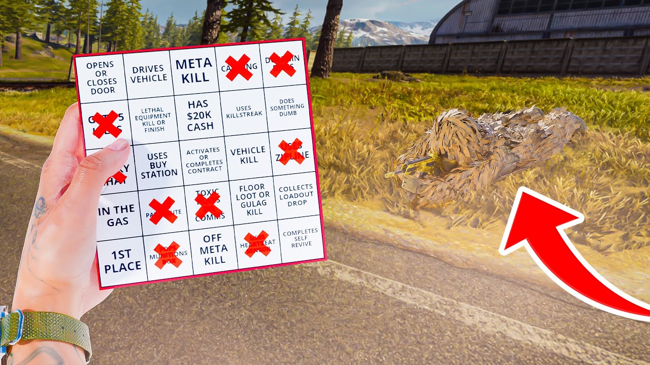 These Players Loved HIDING In WARZONE BINGO