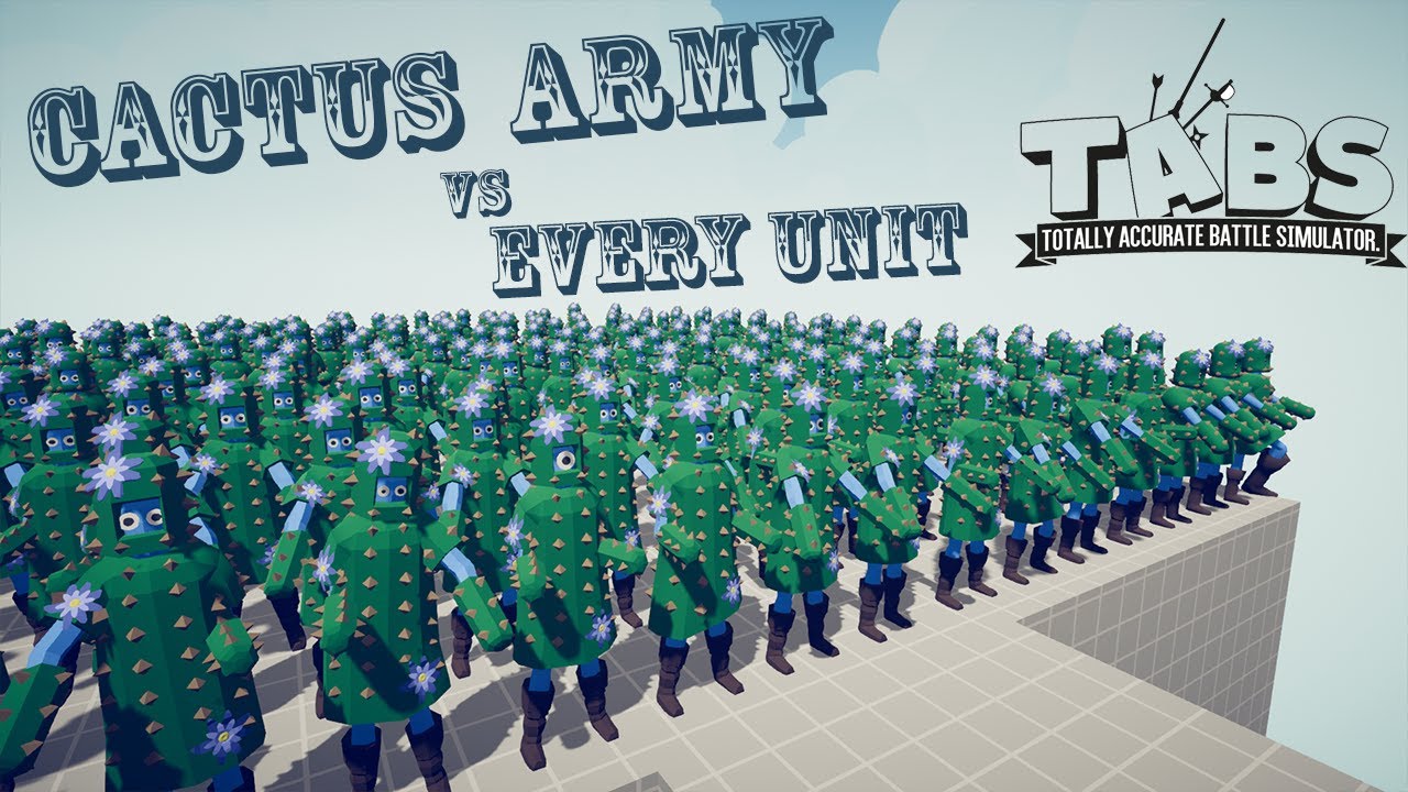 Win Conditions and the Cactus Army Wild West TABS Update Totally Accurate Battle Simulator
