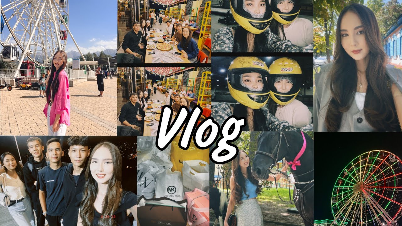 Vlog:Алматыдағы күндер✨/Көктөбе🏙️/1 қыркүйек универ/Zarina