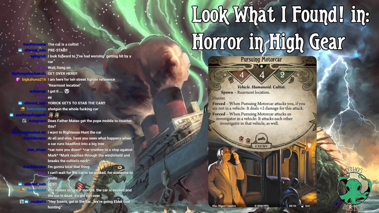 Look What I Found in: Horror in High Gear with MJ Newman!