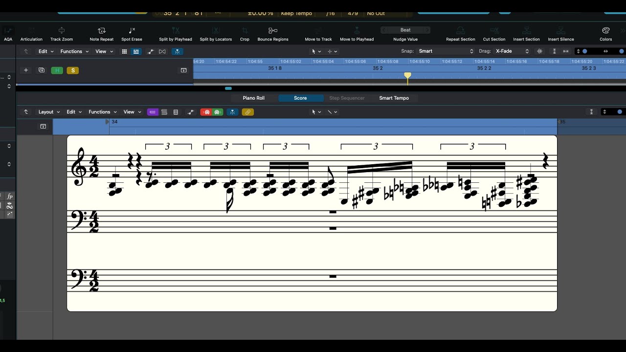 my first composition with only -3 Years Old  #musiccomposition
