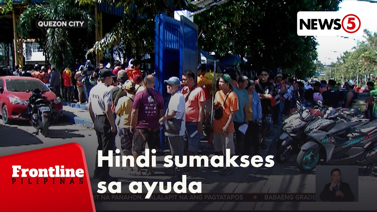 Ilang tricycle driver, hindi pa rin nakatanggap ng P5,000 ayuda | Frontline Pilipinas
