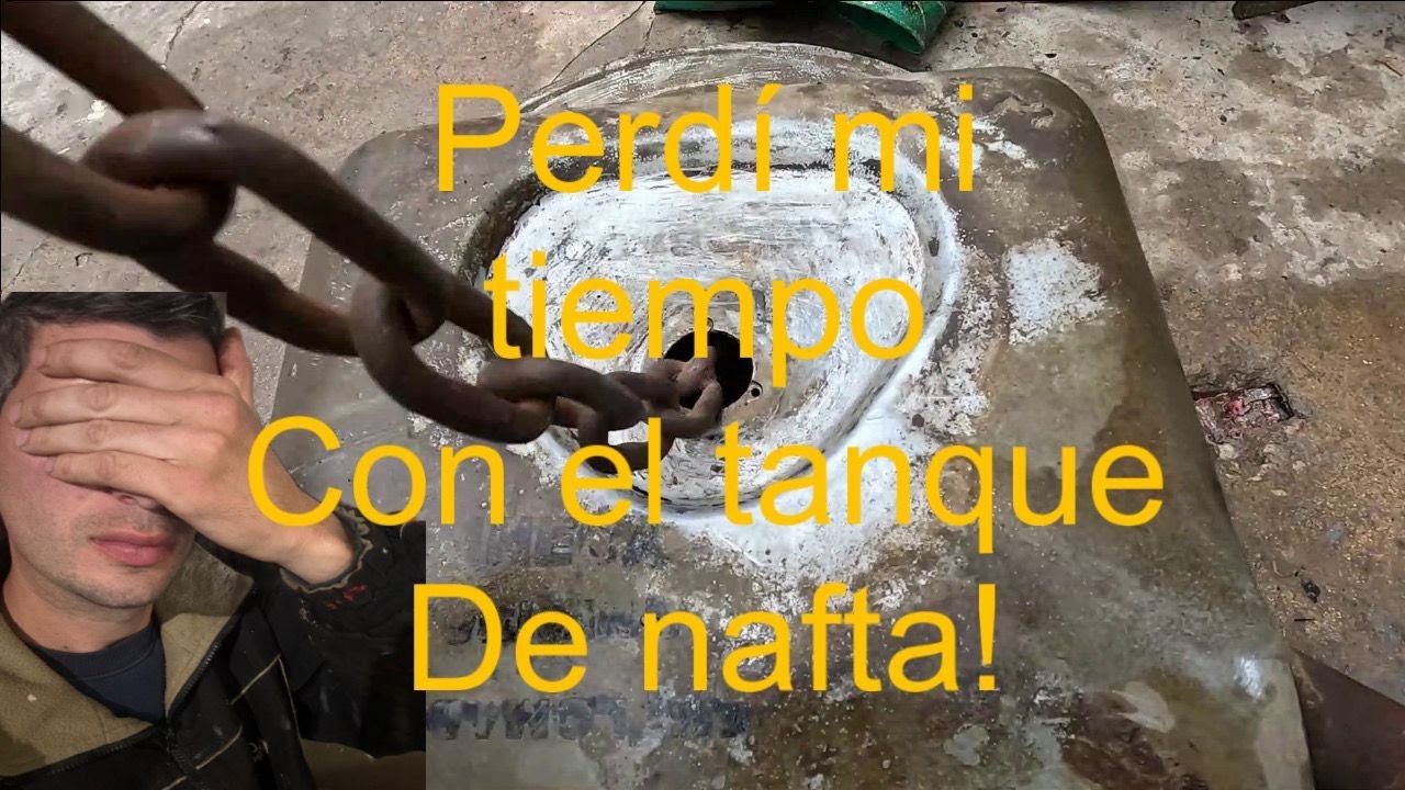 ¡Me equivoco con el tanque de nafta del 3CV América!