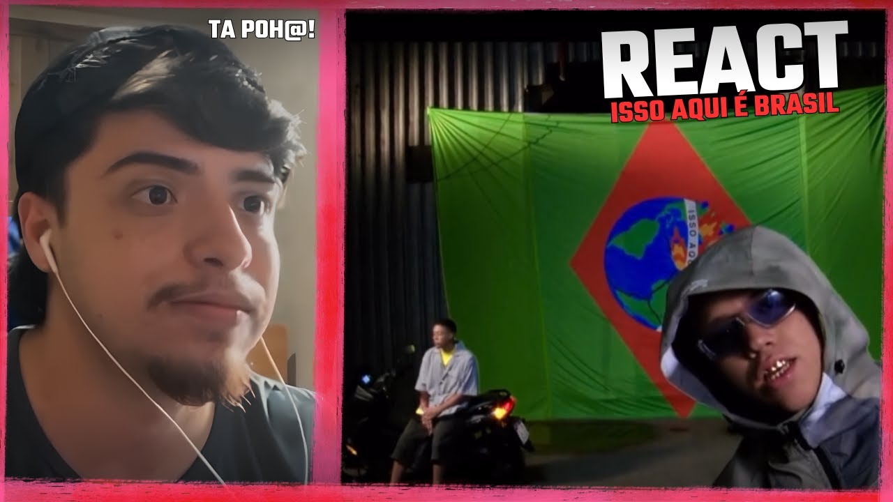🚨 REACT WIU & TETO ISSO AQUI É BRASIL (VÍDEO OFICIAL) 🇧🇷