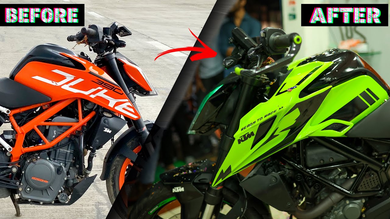 Duke 390 Modified | Super Duke Look & X3 SE Kit | Akshay Gayakwad