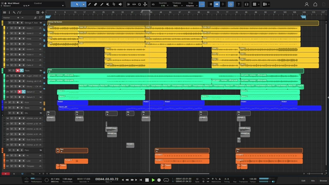 Luminary | Backing Track