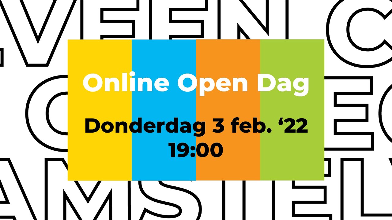 Online Open Dag Amstelveen College 2022