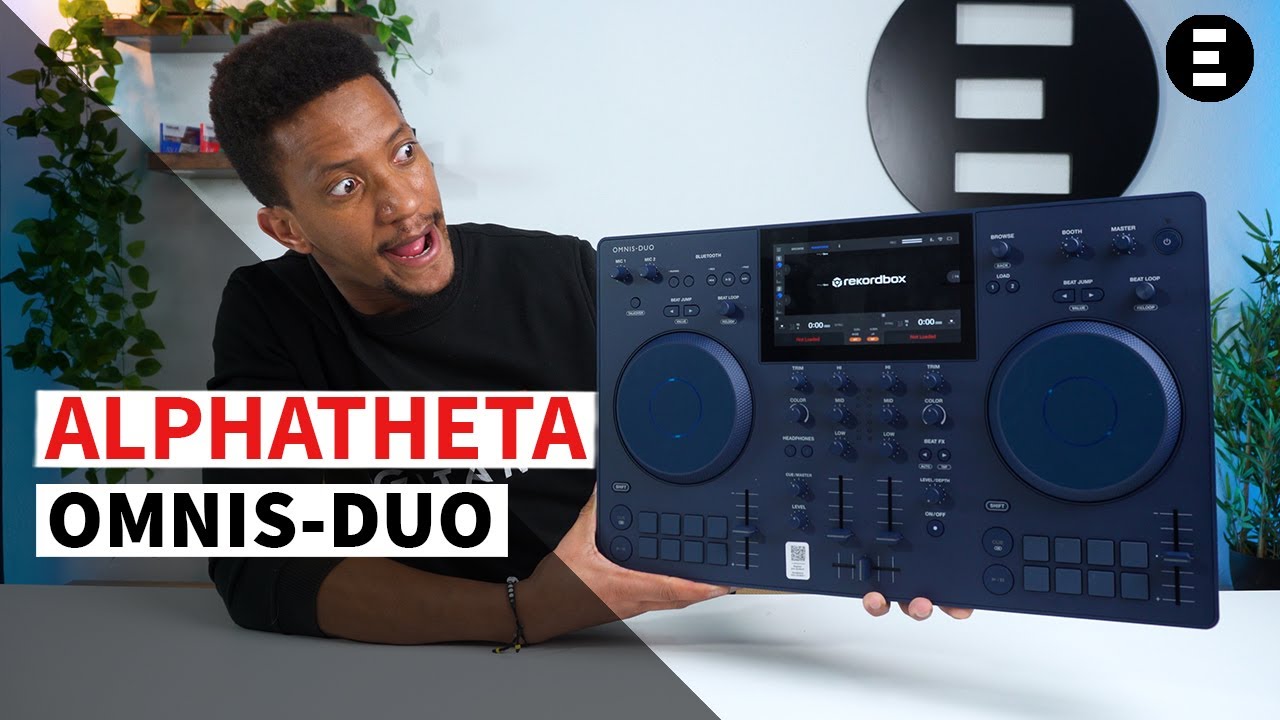 NOVO Controlador DJ AlphaTheta OMNIS-DUO | EGITANA.pt