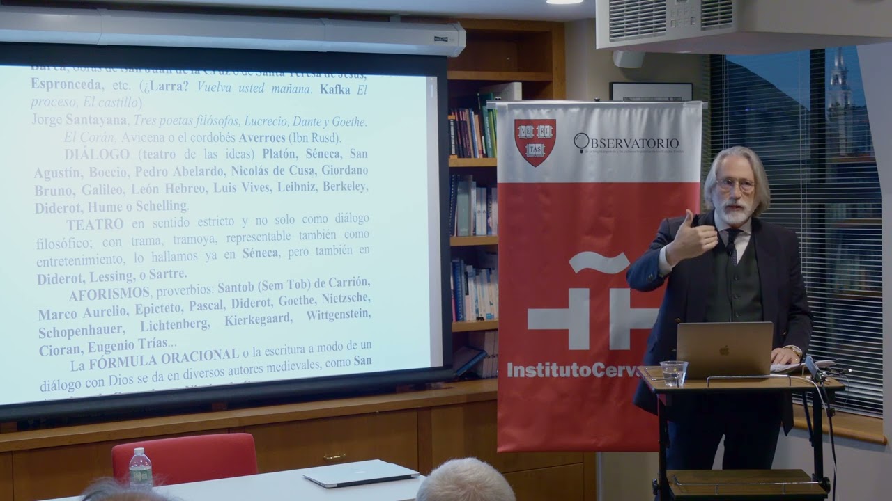«De la filosofía española a través de la literatura» con Ilia Galán