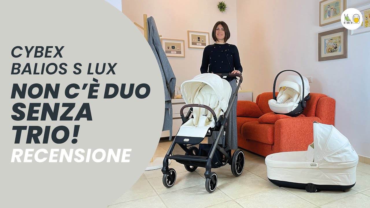 PASSEGGINO CYBEX BALIOS S LUX: dal montaggio alla RECENSIONE del duo + seggiolino CYBEX CLOUD G