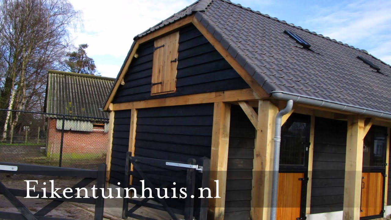 Eikentuinhuis.nl - unieke paardenstal van alle gemakken voorzien