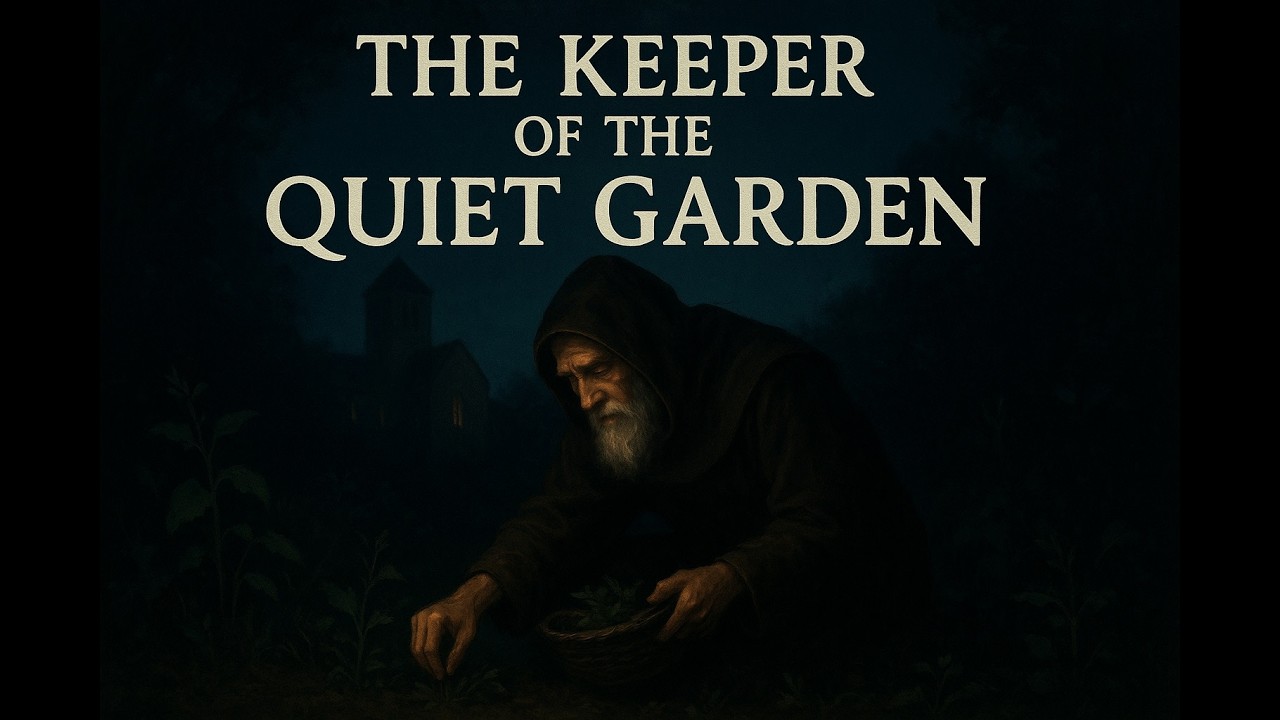 The Keeper of the Quiet Garden (Part 2) | Sleep Story with Rain and Black Screen
