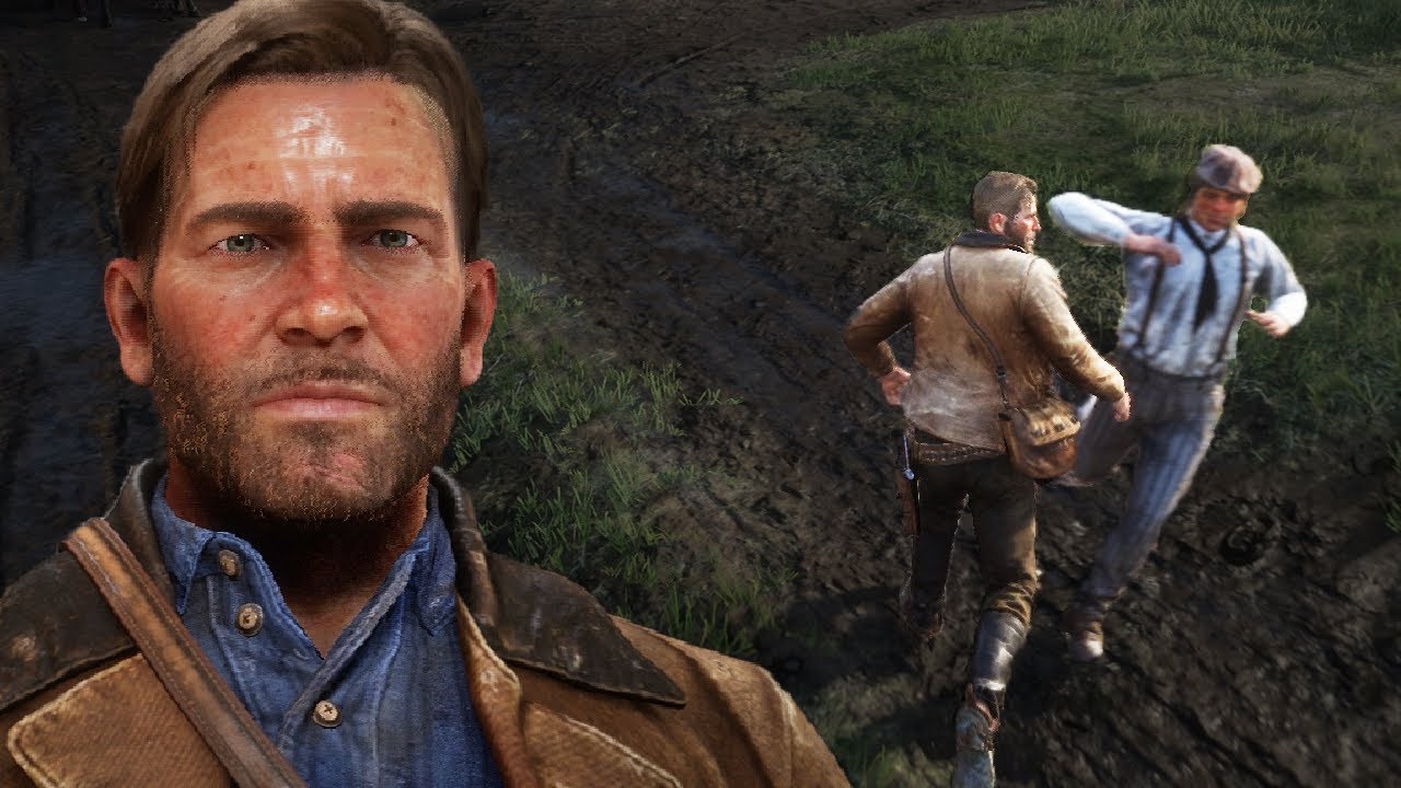 When you bump into people in RDR2..