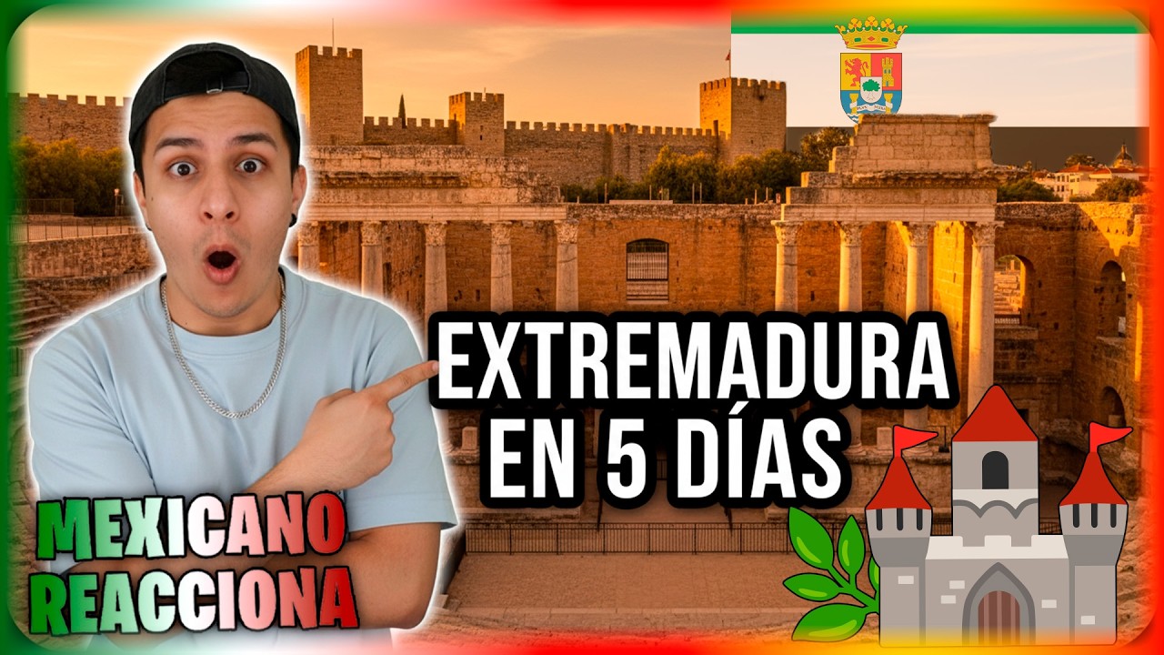 Reaccionando a Otra joya escondida de España: EXTREMADURA 🇪🇸 | Mexicano reacciona a ESPAÑA